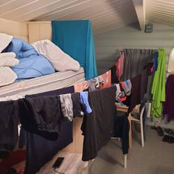 Blöd wenn es draußen regnet...