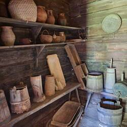 Inside an Aukštaitija town home