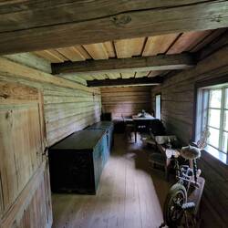 Inside an Aukštaitija town home