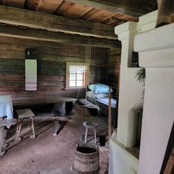 Inside an Aukštaitija town home