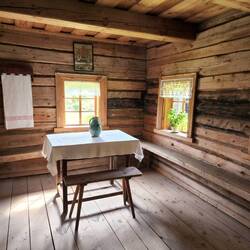 Inside an Aukštaitija town home