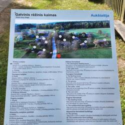 Map of an Aukštaitija Town