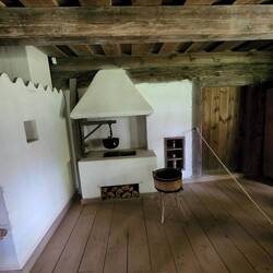 Inside house on Suvalkija homestead