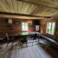Inside house on Suvalkija homestead