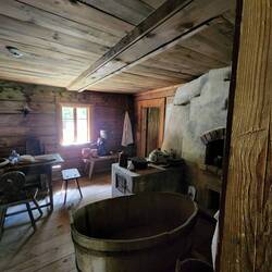 Inside house on Suvalkija homestead