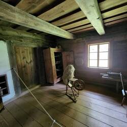 Inside house on Suvalkija homestead