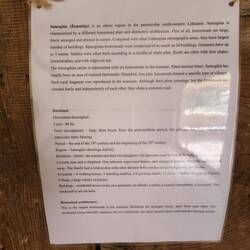 Explanation of a Suvalkija homestead