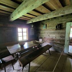 Inside house on Suvalkija homestead
