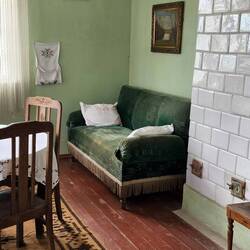 The priest's room inside the church in the small "Rumškiai town"