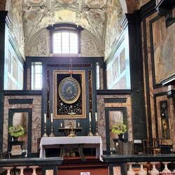 The Altar inside Inside Church of the Visitation in the monastery of Pažaislis, Kaunas