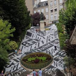 Toller Treppenaufgang in Blois