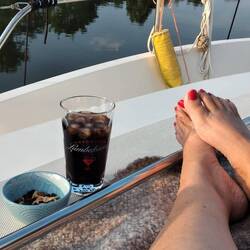 Sundowner bei angenehmen 23°C