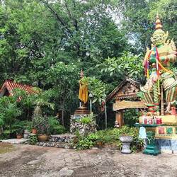 Ort eines weiteren Tempels in den Bergen