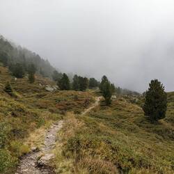 Abstieg zum Melchboden