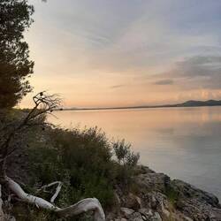 Sonnenuntergang am See