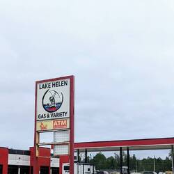 Tankstelle im First Nation Reservat