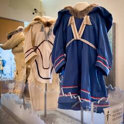 Exhibit @ the museum in the library — Pond Inlet, Baffin Island.