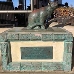 Die Katze Leroy ... ehemaliger König von Avalon.