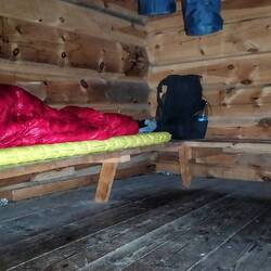 Scchlafplatz am Abend (Tag 96)