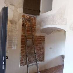 Ladder to Kitchen Warehouse at Panemunė Castle