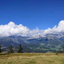 Blick Richtung Dachsteinmassiv