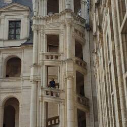 Eine der vielen Treppenaufgänge