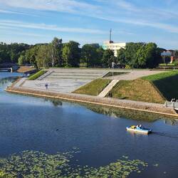 Beautiful park in Klaipėda