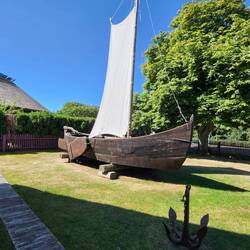 Boat of the Curonian Lagoon