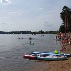 Und danach ins kühle Nass 💦