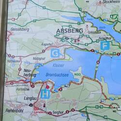 Um den kleinen Brombachsee ☀️