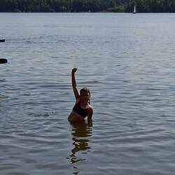 Unsere kleine Badenixe 🧜‍♀️