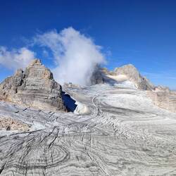 Hallstätter Gletscher mit Hohem Dachstein