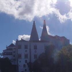 Pálacio Nacional de Sintra, im Vorbeigehen geknipst.
