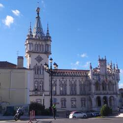 Schnappschuss einer Kirche.