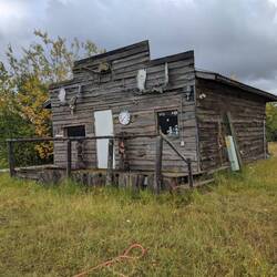 A building in the camp. Not really sure what was going on here...