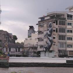 Mural von ROA (https://de.wikipedia.org/wiki/ROA_(K%C3%BCnstler)) entdeckt