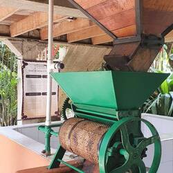 Separation der Kaffeebohne vom Fruchtfleisch