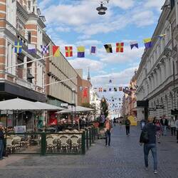 am Abend, wieder in Karlskrona