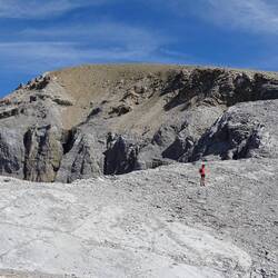 Doug on the way to the summit of Mt Bourgeau