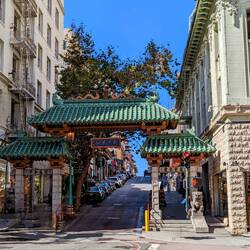 Chinatown Gate aka Dragon Gate, build in 1970