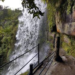 Wasserfall "The Chiflón"