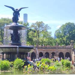 Terraza Bethesda en Central Park