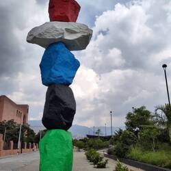 Escultura Montaña Medellín