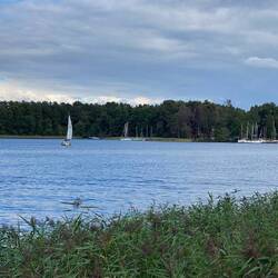 Lakeside view at Trakai
