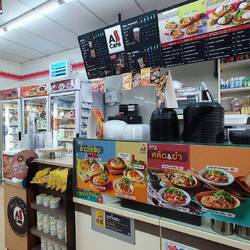 Zubereitungsstation im 7-11