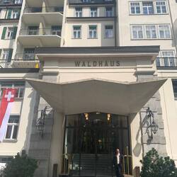 Waldhaus Hotel, very shishi