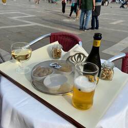 32.- € für ein Bier & 1 Glas Wein 🙈