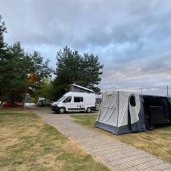 Still camping despite summer ending 😀