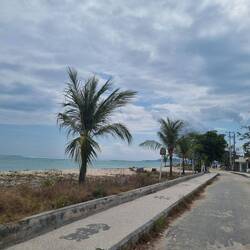 Die Hauptstraße auf der Insel😂