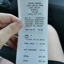 Hier kann man wenigstens noch relativ schmerzfrei tanken 😄✌🏻